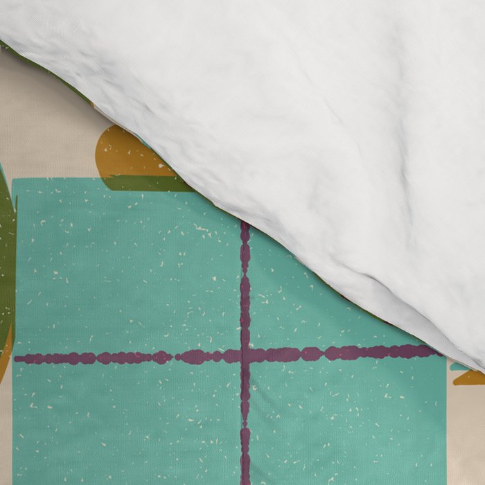 Retro Holiday Grid Comforter Gallery Image 4