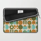 Retro Holiday Grid Laptop Sleeve Gallery Image 2