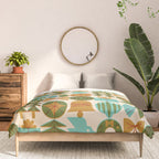 Retro Holiday Grid Comforter Gallery Image 3