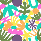 Colorful abstract organic nature shape art pattern Coffee Mug Gallery Image 2
