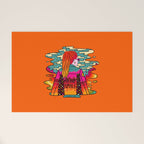 Fired Up Female Welcome Mat Gallery Image 1