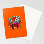Fired Up Female Stationery Card Gallery Image 2