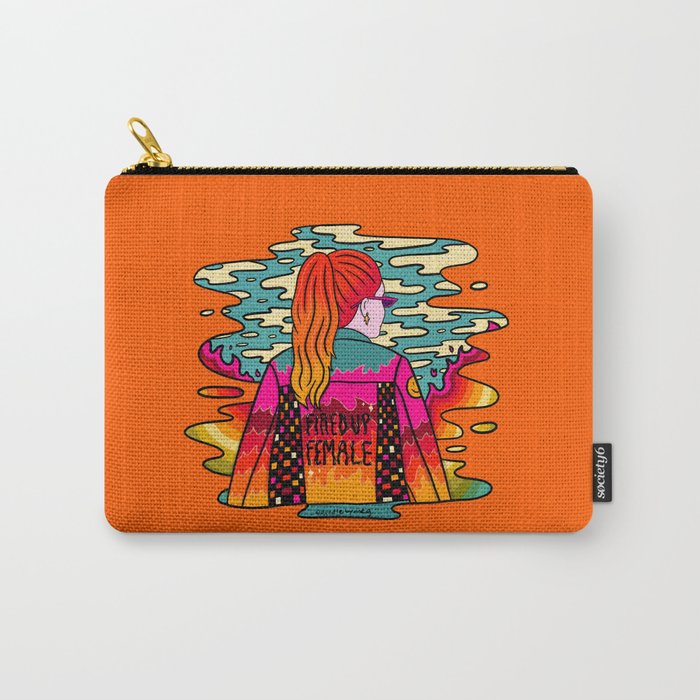 Fired Up Female Carry All Pouch Gallery Image 1