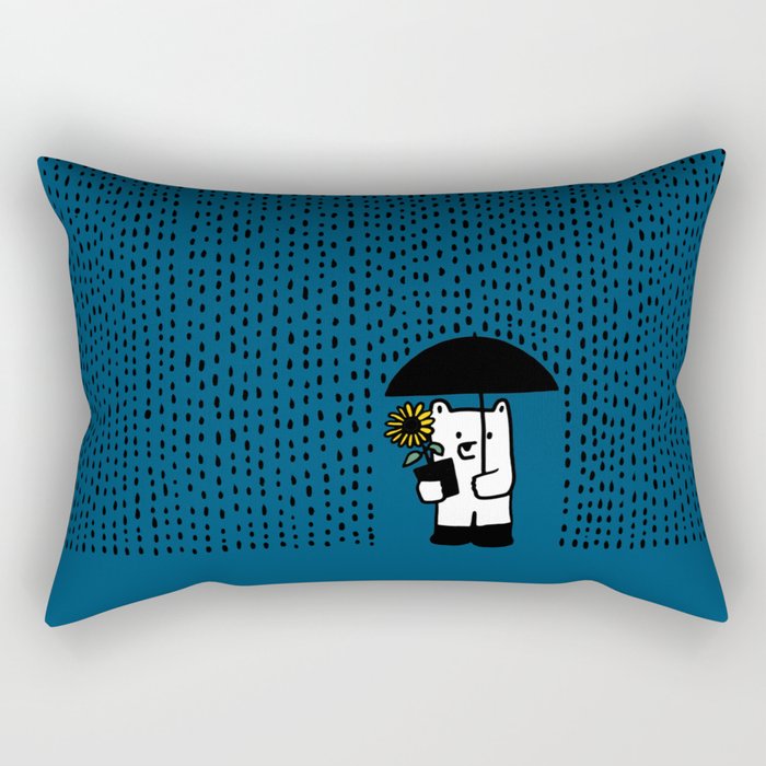 Keep the sun shining Rectangular Pillow Gallery Image 2