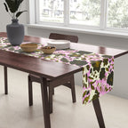 Illuminated garden silhouette Table Runner Gallery Image 2