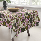 Illuminated garden silhouette Tablecloth Gallery Image 3
