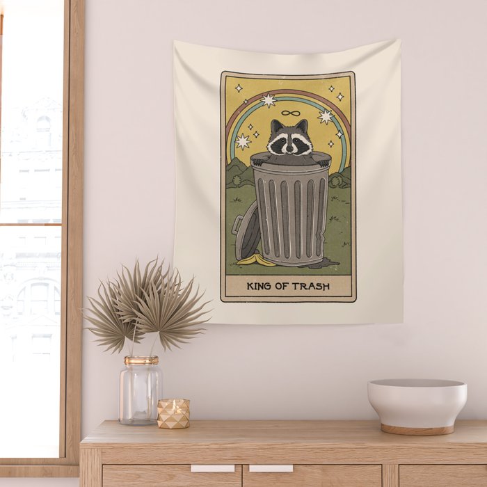 King of Trash Wall Tapestry Gallery Image 2