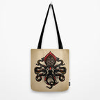Traditional Tattoo Octopus  Tote Bag Gallery Image 2