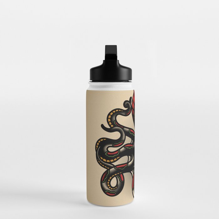 Traditional Tattoo Octopus  Water Bottle Gallery Image 3
