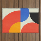 BAUHAUS 02: Exhibition 1923 | Mid Century Series  Outdoor Rug Gallery Image 1