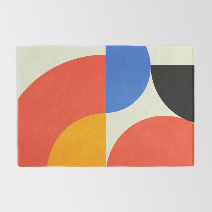 BAUHAUS 02: Exhibition 1923 | Mid Century Series  Rug Gallery Image 2