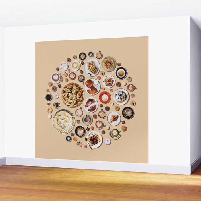 Breakfast Wall Mural Gallery Image 2