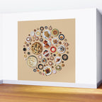 Breakfast Wall Mural Gallery Image 2