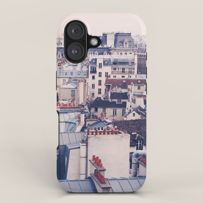 Paris Rooftops Reprise iPhone Case Gallery Image 1