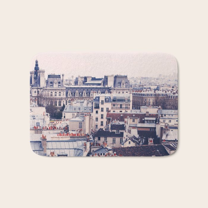 Paris Rooftops Reprise Bath Mat Gallery Image 1