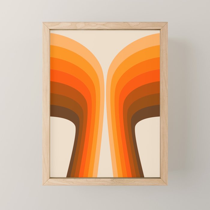 Golden Wing Mini Art Print Gallery Image 1
