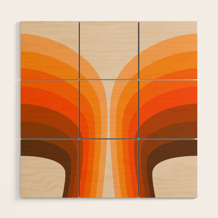 Golden Wing Wood Wall Art Gallery Image 1