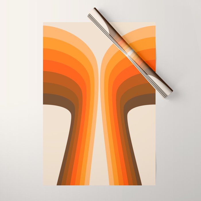 Golden Wing Wrapping Paper Gallery Image 1