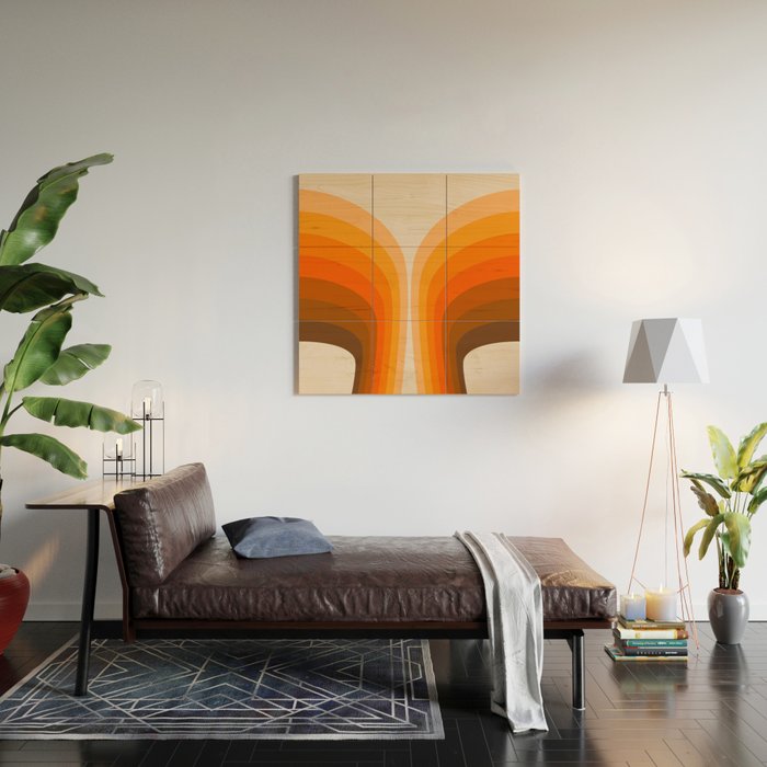 Golden Wing Wood Wall Art Gallery Image 2