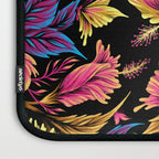 Hibiscus Butterflies - Multicolor Laptop Sleeve Gallery Image 3