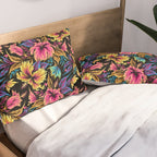 Hibiscus Butterflies - Multicolor Pillow Sham Gallery Image 2