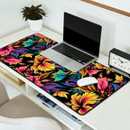 Hibiscus Butterflies - Multicolor Desk Mat Gallery Image 2