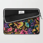 Hibiscus Butterflies - Multicolor Laptop Sleeve Gallery Image 2