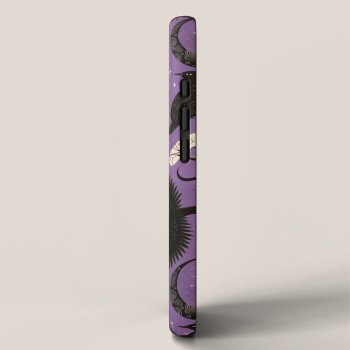 Raven Tarot Purple  iPhone Case Gallery Image 2