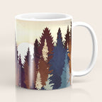 Autumn Forest Sunset Coffee Mug Gallery Image 1