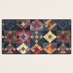 Amethyst Trail Patchwork Desk Mat Gallery Image 3
