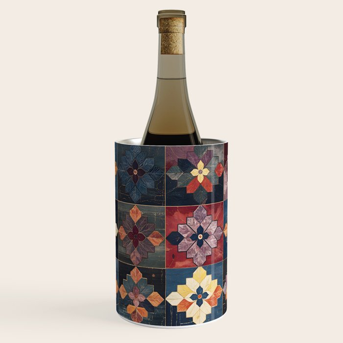Amethyst Trail Patchwork Wine Chiller Gallery Image 2