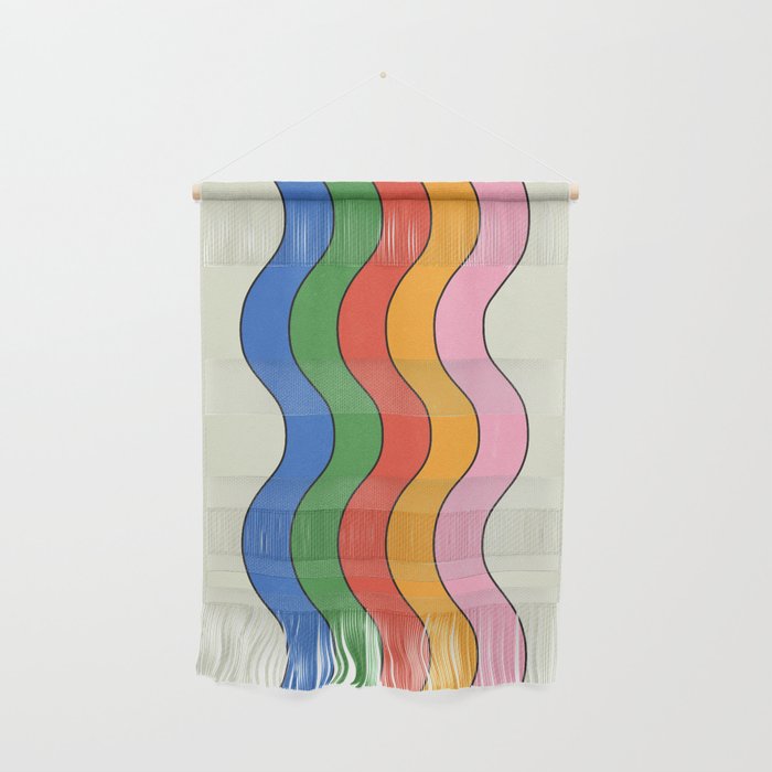 Retro Candy Waves Wall Hanging Gallery Image 1