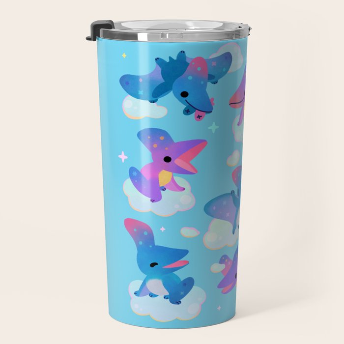 Pteranodon in the blue sky Travel Mug Gallery Image 3