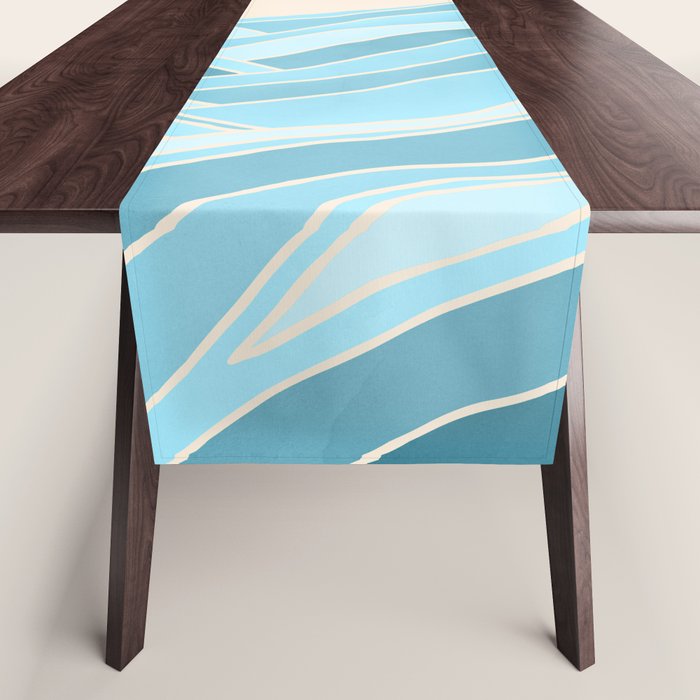 Waves Like Mountains Landscape Table Runner Gallery Image 1