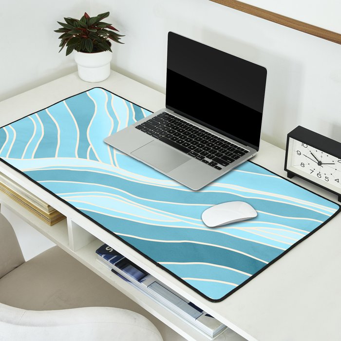 Waves Like Mountains Landscape Desk Mat Gallery Image 2
