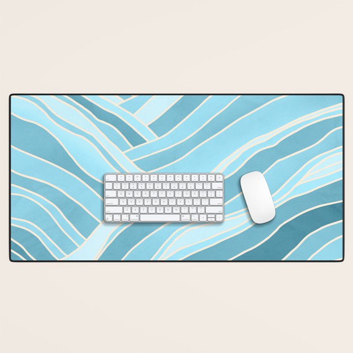 Waves Like Mountains Landscape Desk Mat Gallery Image 1