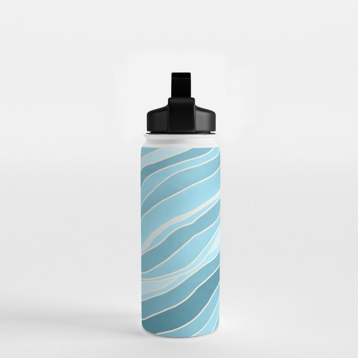 Waves Like Mountains Landscape Water Bottle Gallery Image 2