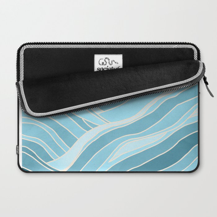 Waves Like Mountains Landscape Laptop Sleeve Gallery Image 2