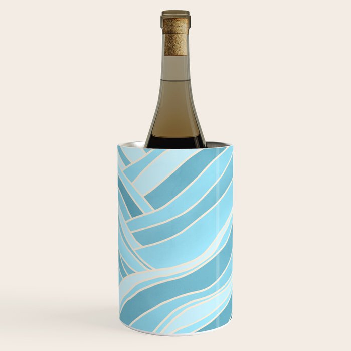 Waves Like Mountains Landscape Wine Chiller Gallery Image 1