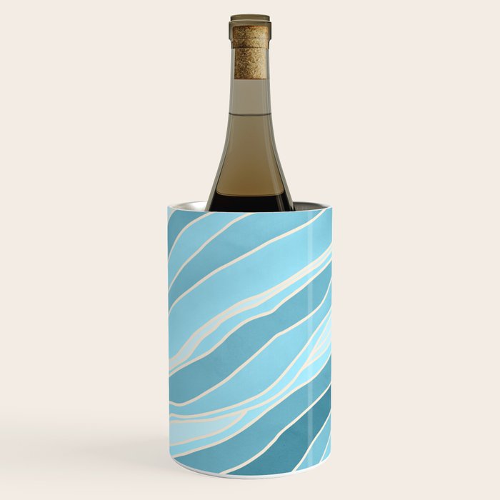 Waves Like Mountains Landscape Wine Chiller Gallery Image 3