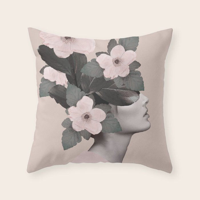 Bloom 12b Throw Pillow Gallery Image 1