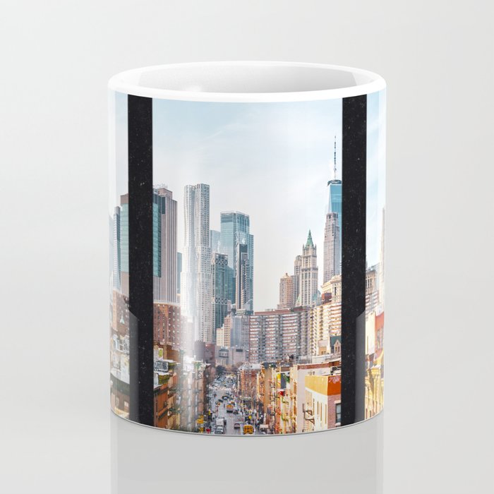 New York City Window Panoramic Coffee Mug Gallery Image 4