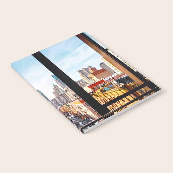 New York City Window Panoramic Notebook Gallery Image 2