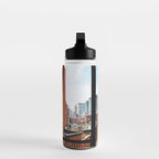 New York City Window Panoramic Water Bottle Gallery Image 3
