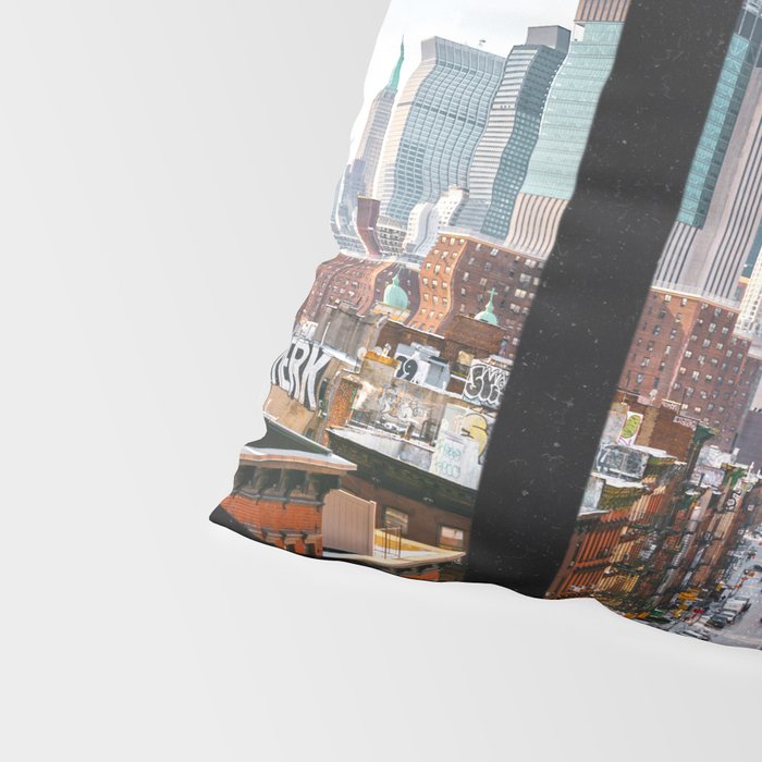 New York City Window Panoramic Pillow Sham Gallery Image 4