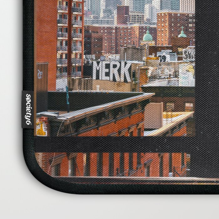New York City Window Panoramic Laptop Sleeve Gallery Image 3