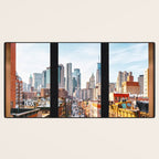 New York City Window Panoramic Desk Mat Gallery Image 3