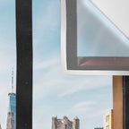 New York City Window Panoramic Wall Tapestry Gallery Image 3