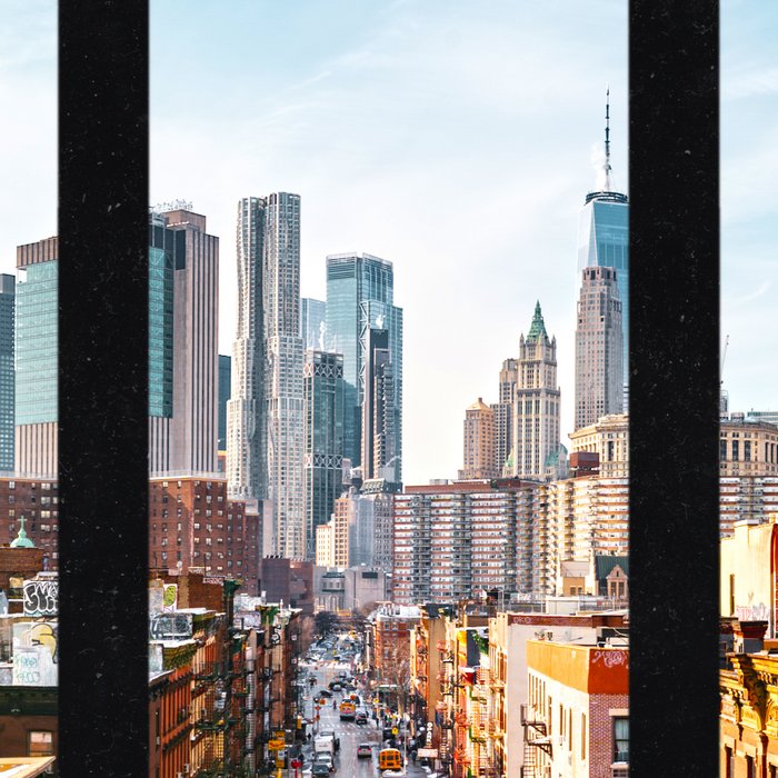 New York City Window Panoramic Coffee Mug Gallery Image 2