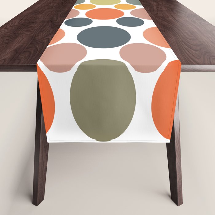 Cheerful Polka Dots  Table Runner Gallery Image 1